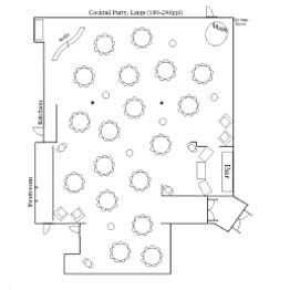 Cocktail Large Floor Plan 1